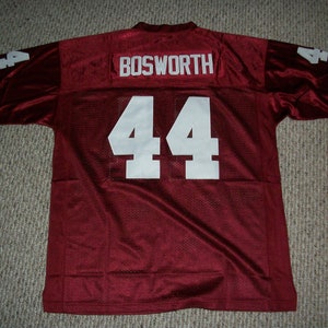 BRIAN BOSWORTH Oklahoma Unsigned Custom Red Sewn New Football Jersey Sizes S-3XL