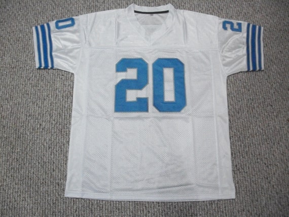 Barry sanders white jersey on sale
