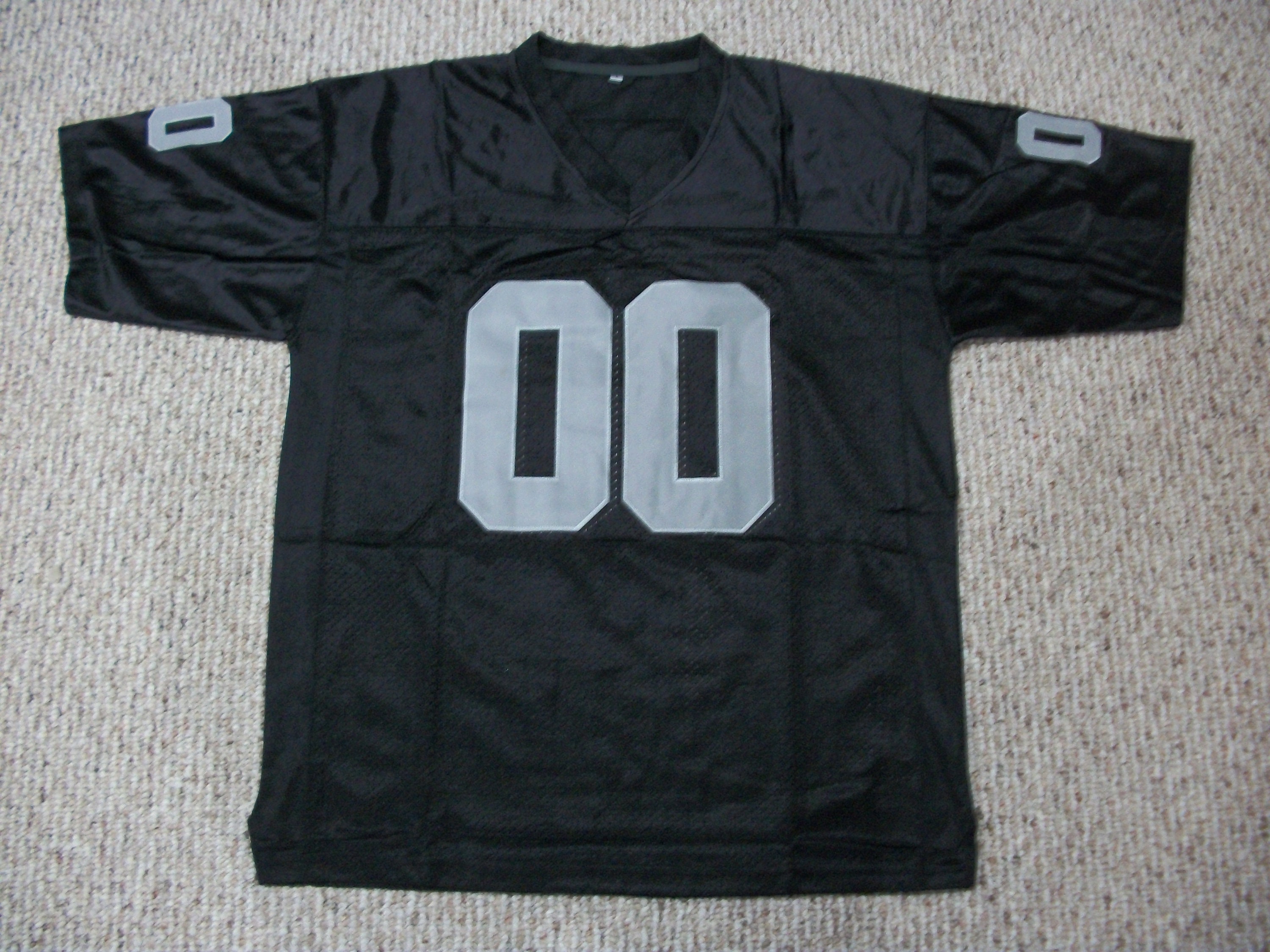 JIM OTTO Unsigned Custom Oakland Black Sewn New Football Jersey