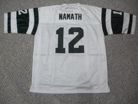 Buy JOE NAMATH New York Unsigned Custom White Sewn New Football
