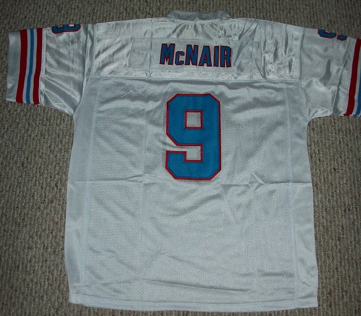 Mitchell & Ness *1997* Tennessee Oilers Steve McNair Throwbacks Jersey.  W/Tags