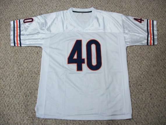 Gale sayers white jersey sales