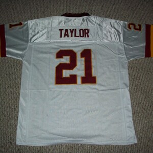 SEAN TAYLOR Unsigniertes benutzerdefiniertes Washington White neue Fußballtrikot Größe S, M, L, XL, 2XL, 3XL