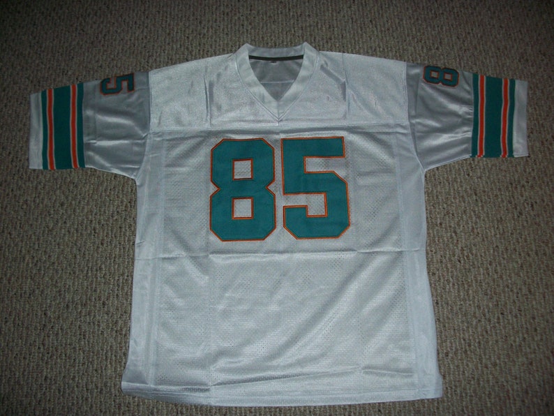Custom Stitched Nick Buoniconti Miami Dolphins Teal Jersey – Unbranded, Sizes M To 2XL