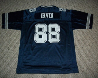 MICHAEL IRVIN Unsigned Custom Dallas Blue Sewn New Football Jersey