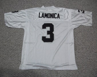 DARYLE LAMONICA Oakland/LA  Unsigned Custom White Sewn New Football Jersey Sizes S-3XL