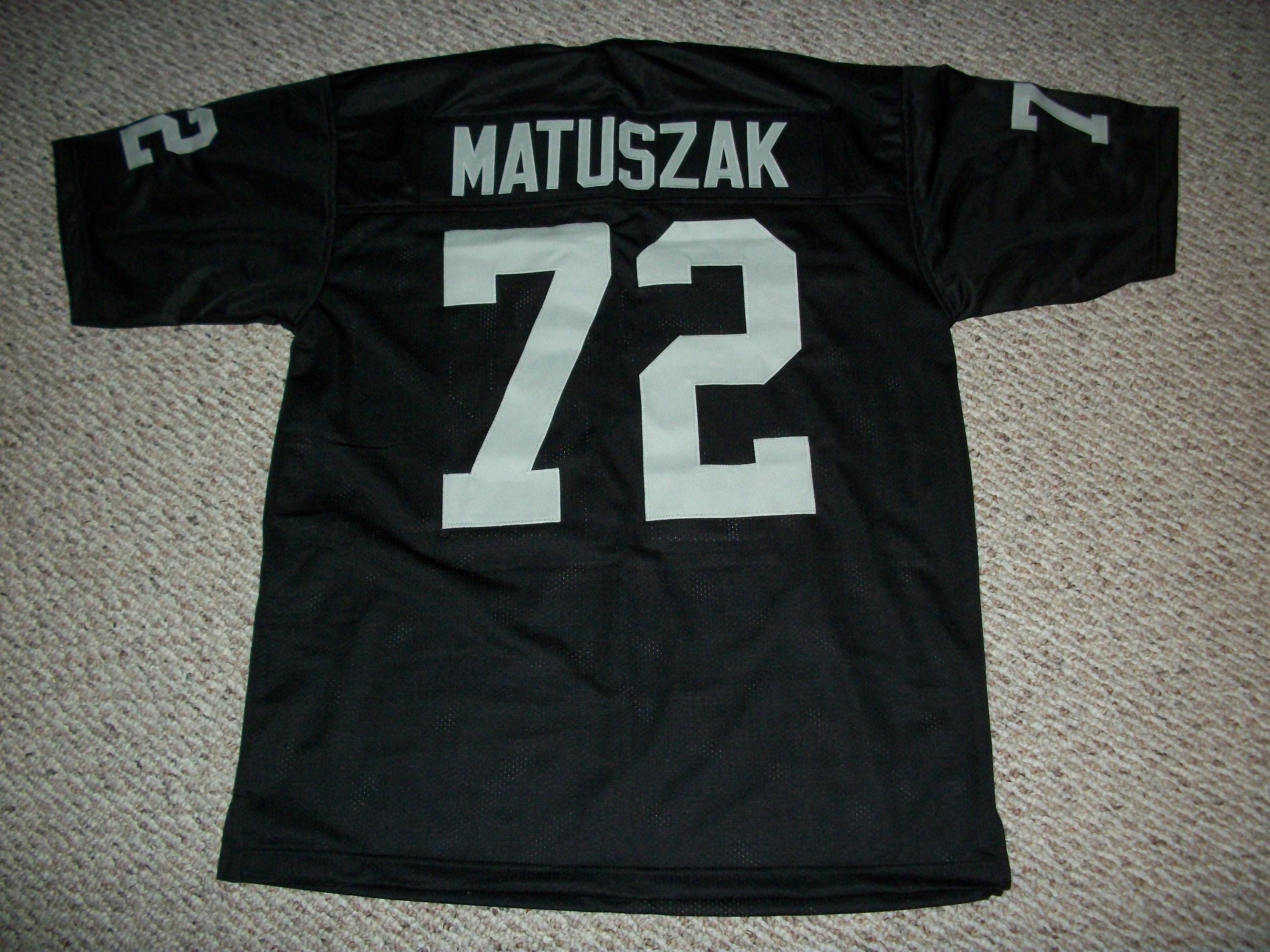 JOHN MATUSZAK Unsigned Custom Oakland/los Angeles Black Sewn New