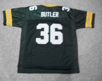 LEROY BUTLER Unsigned Custom Green Bay  Green Sewn New Football Jersey Size S-3XL