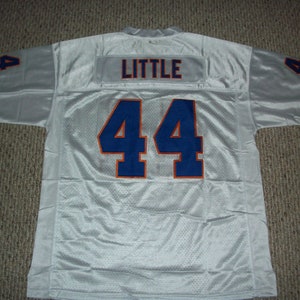 FLOYD LITTLE Denver Unsigned Custom Weiß New Jersey Größen S-3XL