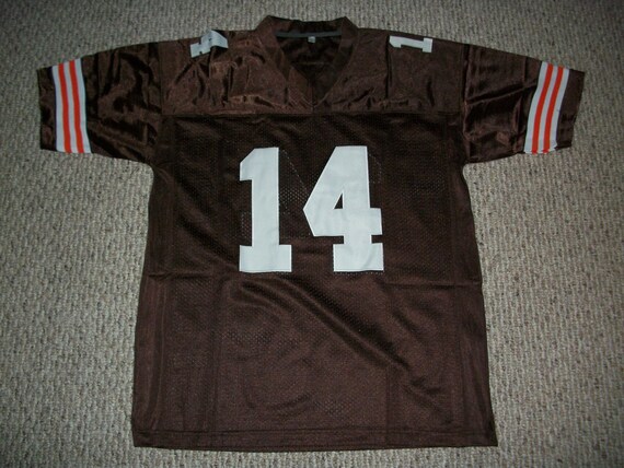 OTTO GRAHAM Unsigned Custom Cleveland Brown Sewn Football Jersey