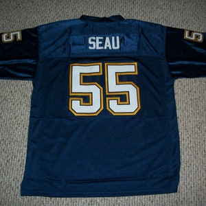 Vintage Champion San Diego Chargers Jersey NFL Football #55 Junior