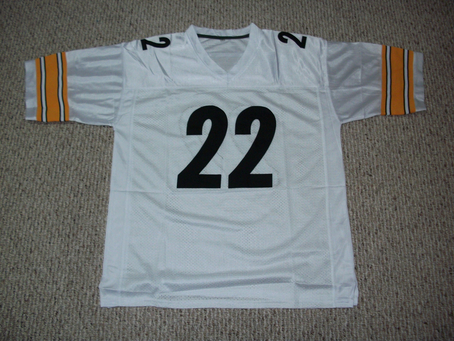 NAJEE HARRIS Unsigned Custom White Pittsburgh Steelers Sewn | Etsy