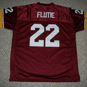 DOUG FLUTIE Unsigned Custom College Maroon Sewn New Football Jersey Size S, M,L,XL,2XL,3XL