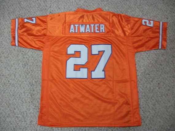 STEVE ATWATER Denver Unsigned Custom Orange Sewn New Football Jersey Size S M L XL 2XL 3XL Etsy