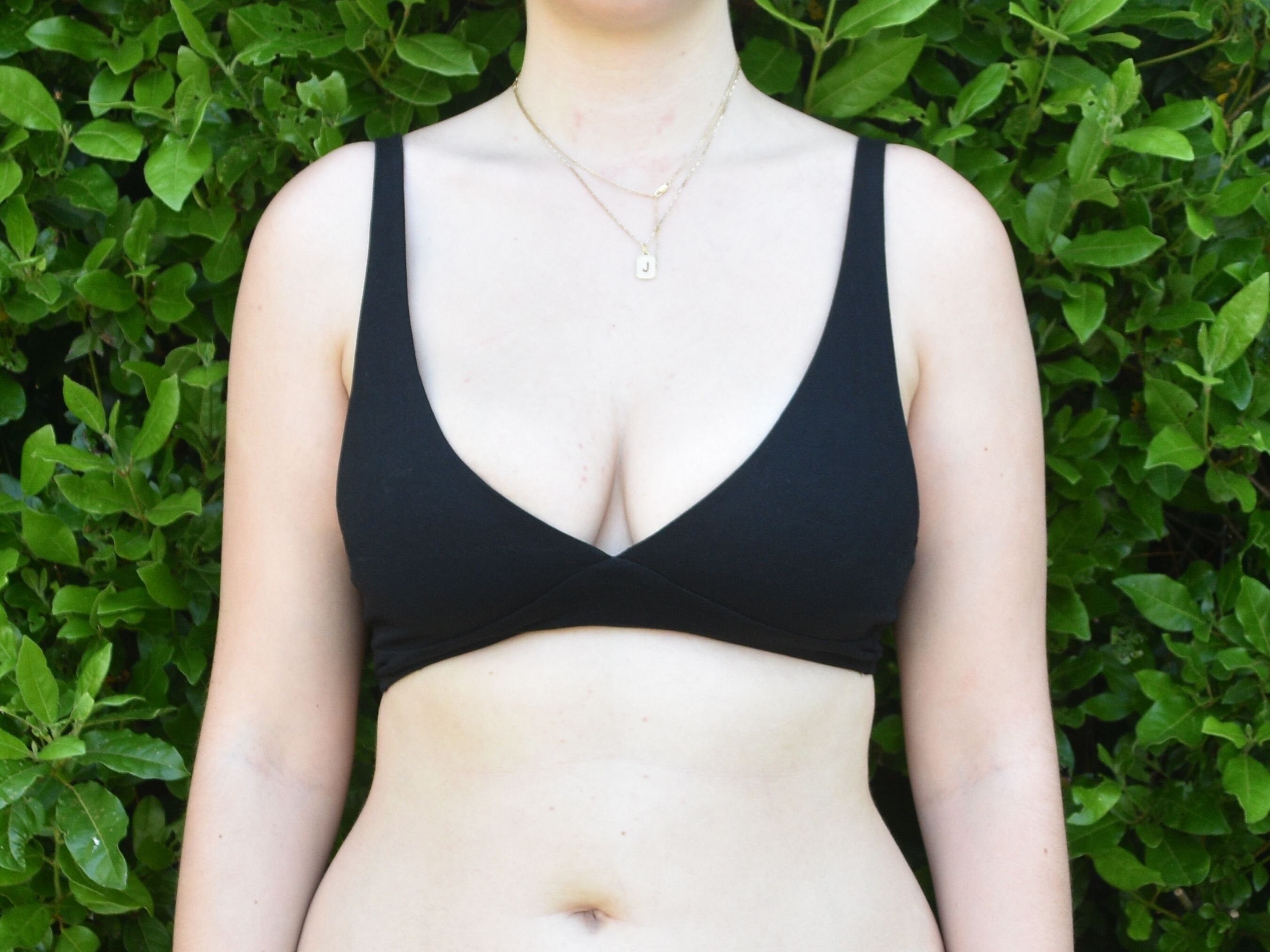 thumbnail image 2 of The Serena - Cotton Wirefree Sports Bra 2 of 13