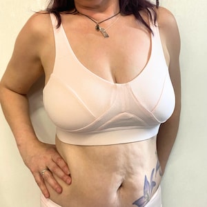 Rosa Bio-Baumwolle Mehr unterstützender BH - Nachhaltige Damenunterwäsche