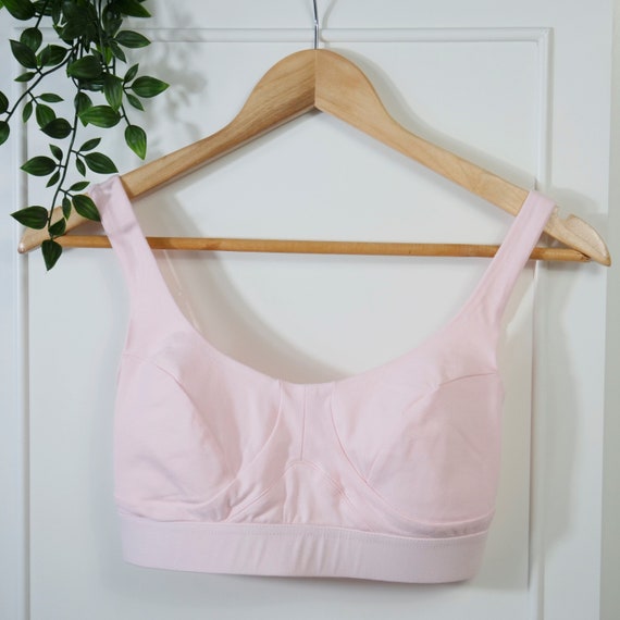 Sustainable Cotton More Supportive Bra Light Pink Organic Cotton 