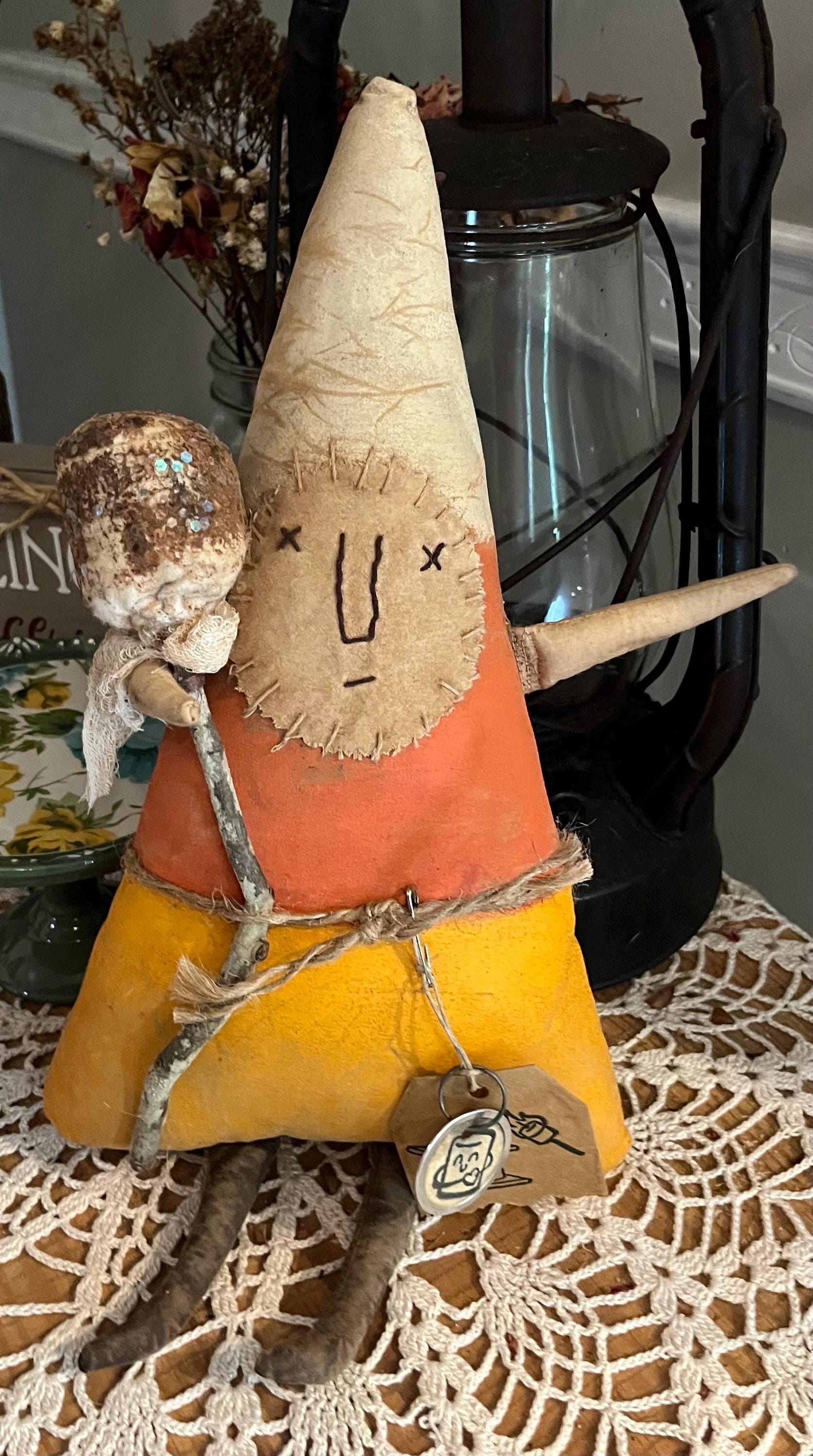 Handy Dandy Candy Corn Primitive Folk Art Rustic Decoration Hand Made ...
