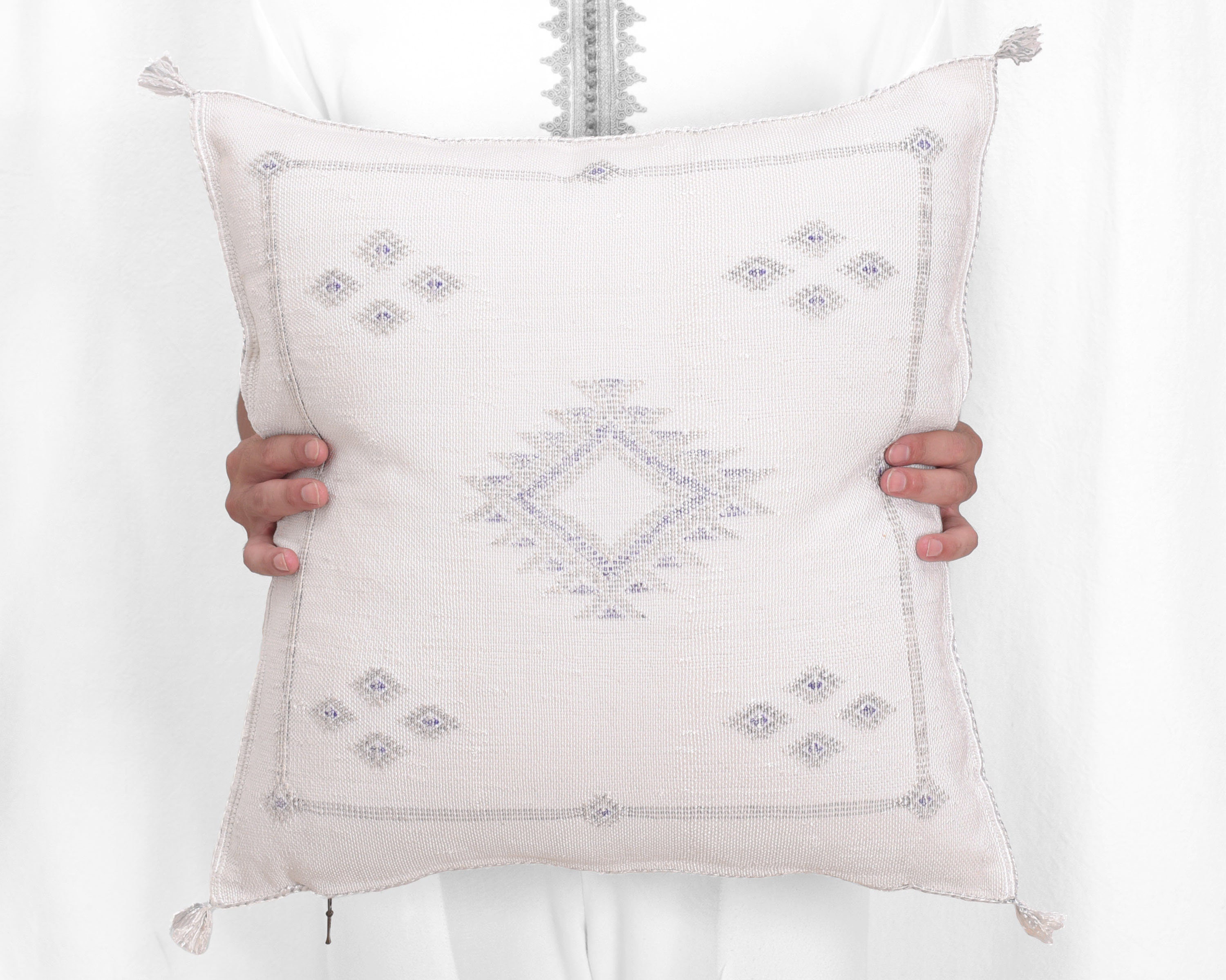 Ticking pillow piece pillow filling 45 x 45 cm white also suitable for  allergy sufferers