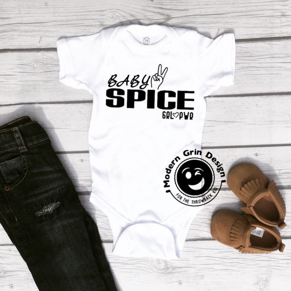 Baby Spice Onesie or T shirt Spice Girls Onesie or T shirt Girl Power Onesie or T shirt 90 s Music Onesie or T shirt Etsy Canada