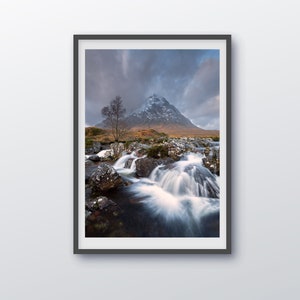 Glen Coe Print, Scotland Photography Prints, Highlands Photo