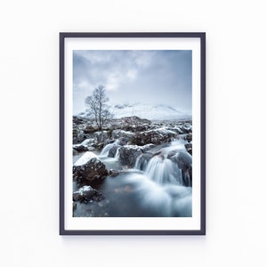 Buachaille Etive Mor, Photography Print from Glencoe Scotland.  Landscape Wall Art