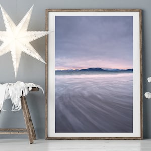 North Uist Photography Print.  Berneray Beach, Outer Hebrides, Isle of Harris Print, Sunrise Print from Scotland