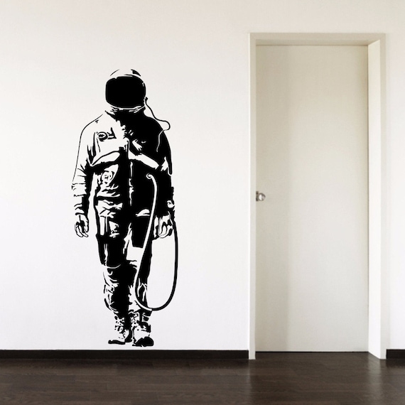 Banksy Rat Vandal Living Room Bedroom Hallway Kitchen Vinyl Wall Art Sticker