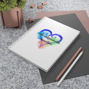 Kingdom Hearts Wayfinder Trio, inspired Spiral Notebook