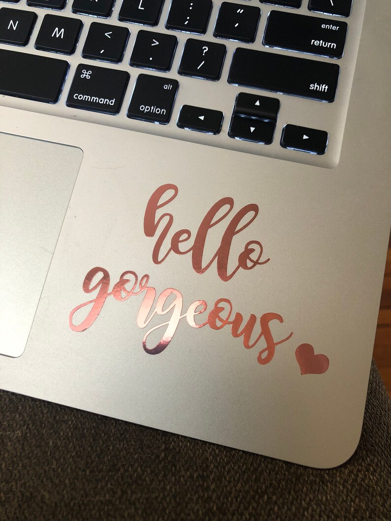 Hello Vinyl Decal Laptop Decal Decals for Mugs Etsy
