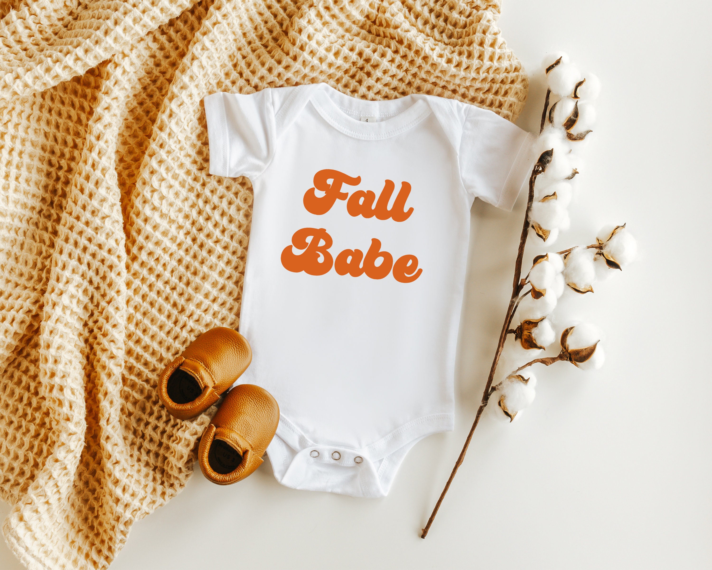 Fall babe onesie fall onesie for baby girl fall baby onesie Etsy