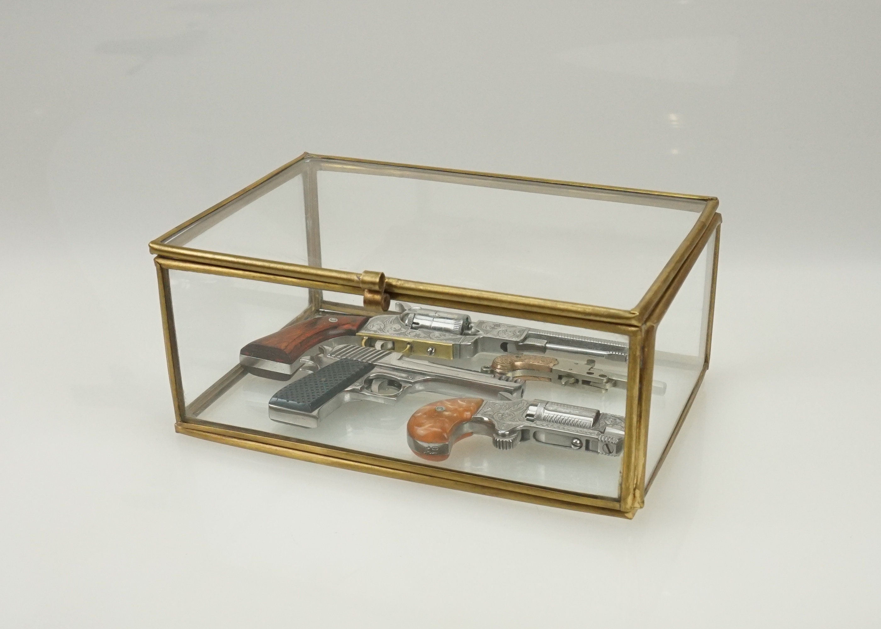 DISPLAY CASE for Berloque Xythos Pinfire Gun Miniature 2 Mm. Blanks ...
