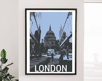 London St Paul's Print