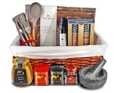 Luxury Spice and Kitchen Hamper, Utensils and Condiments - With more than 150 pound worth of products