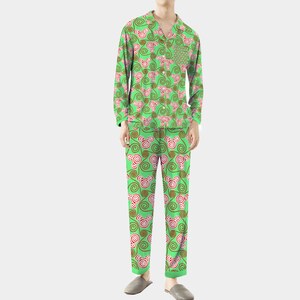 Adult Matching Couple christmaspis christmaspj family matched christmas pjs Custom Unisex Mouse-Eareds very merry