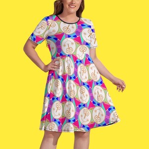 Magicalana women’s theme park dresss Plus Size Dress for women Bounding Fashion parkhopping dress with pockets dress for women wdw