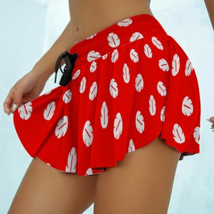 Lilo Hawaiian Skort (Athletic Running Skirt with Shorts)