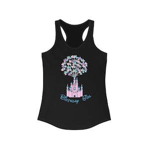 Birthday Girl Castle Damen Ideal Racerback Tank