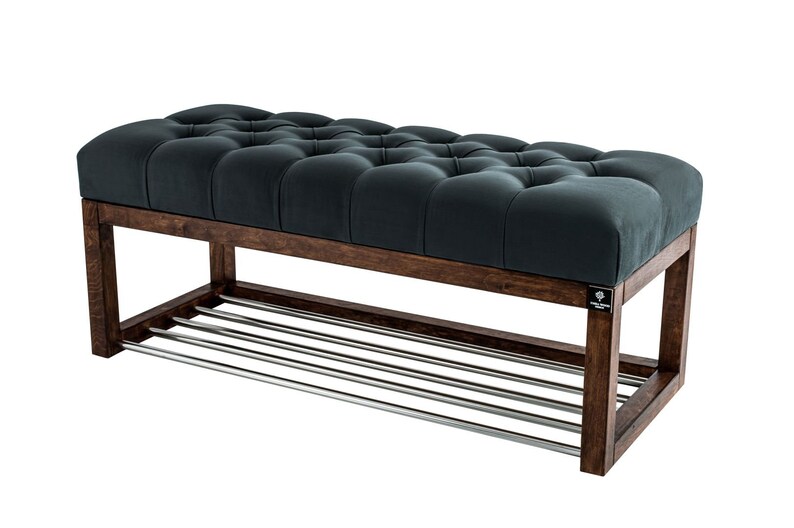 Black Friday Sale Emra Wood Bench Bench Wood Walnut Lpp 4 Etsy