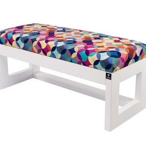 M-DEKO bench wood natural Lpg-16 Evo Modern stool 50 55 60 65 70 75 80 75 90 95 100 105 110 OVP Shabby Country House Luxury New