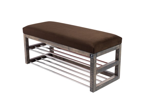Emra Wood Bench Bench Wood Natural Lpg 55 60 65 70 75 80 90 Etsy