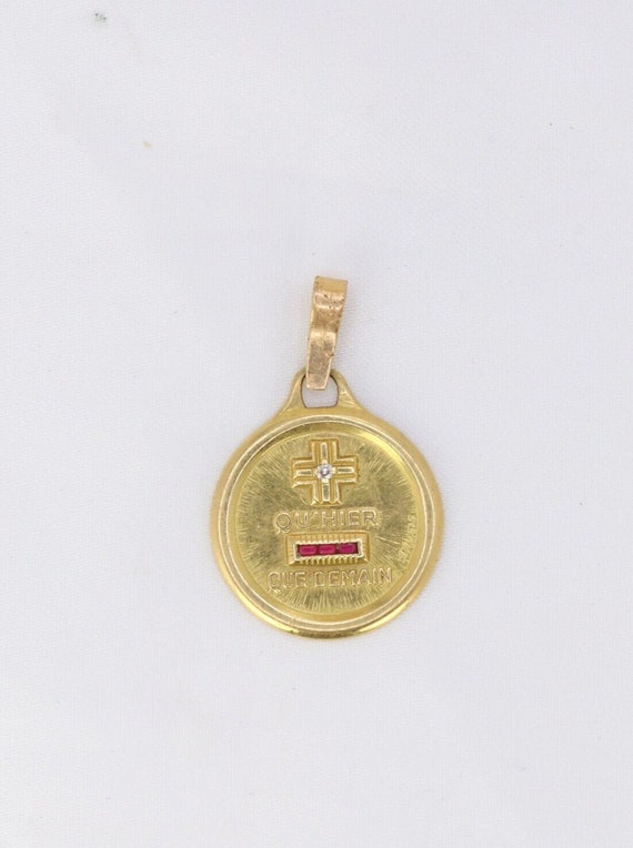 Médaille amour  Augis "L'essentielle" en or, plus 