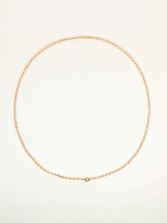Collier Chaîne Ancienne or Jaune - image 3