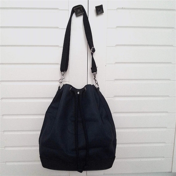 Authentic Lacoste Bucket Bag,Vintage Lacoste Canva