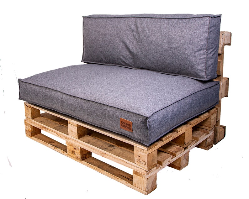 Pallet Cushion Set Seat Pad Euro Palette Polyester Garden Etsy UK