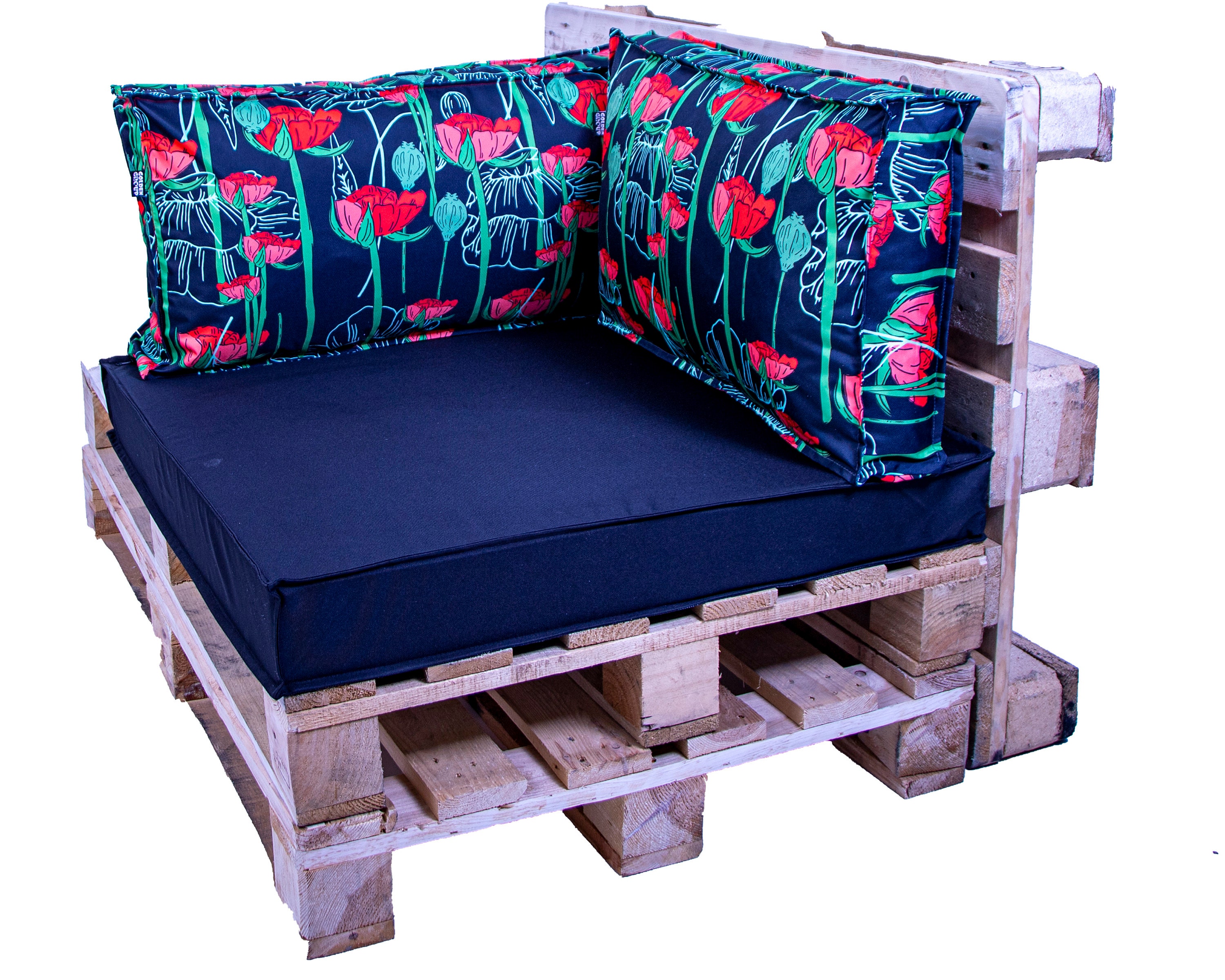 Pallet Cushioncorner Cushion 65x65x15cmbackrest 65x40x10 Etsy UK