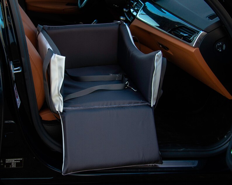 Dog car seat DOG seat LUX COMFORT Dog bed car basket car Etsy