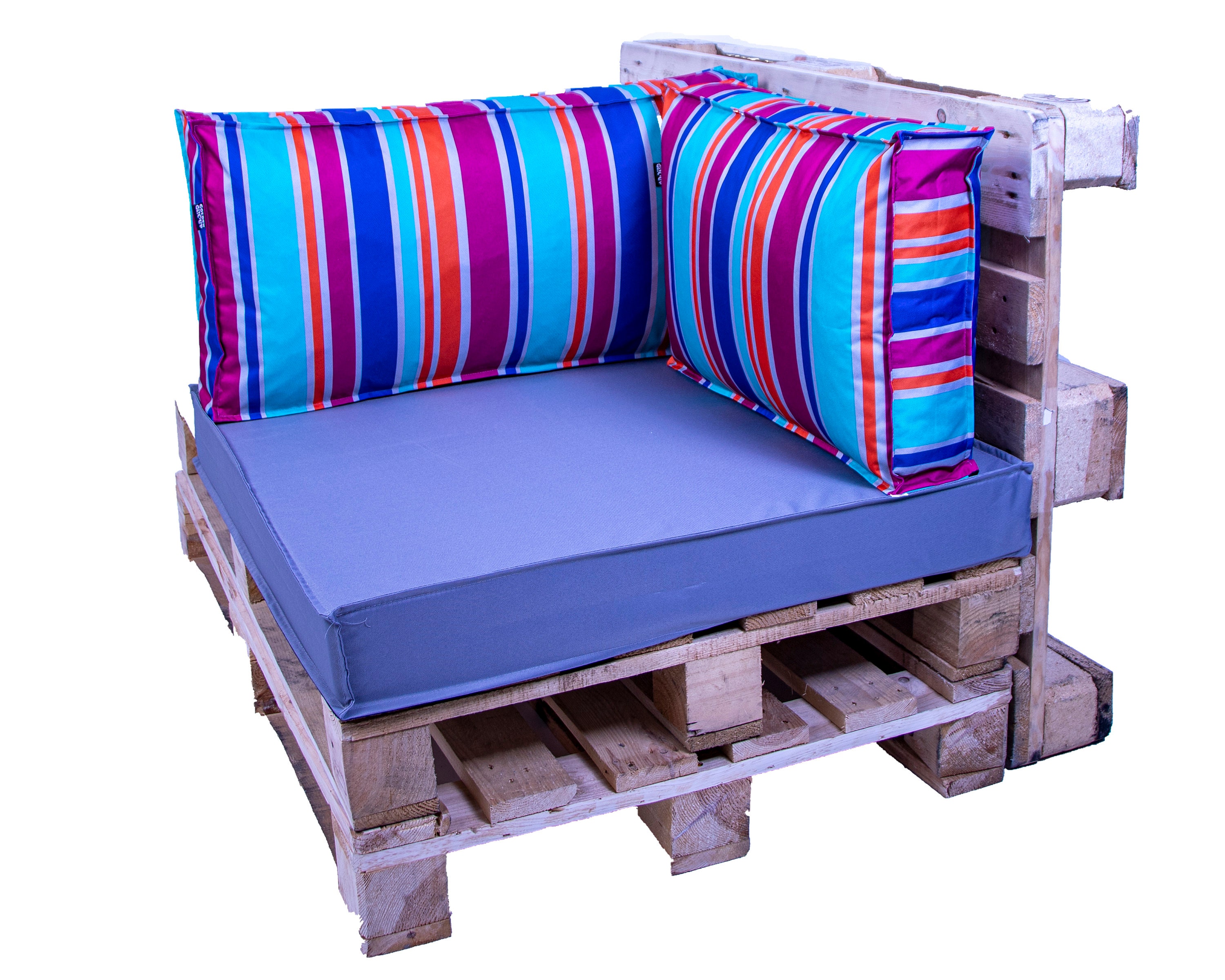 Pallet Cushioncorner Cushion 65x65x15cmbackrest 65x40x10 Etsy UK