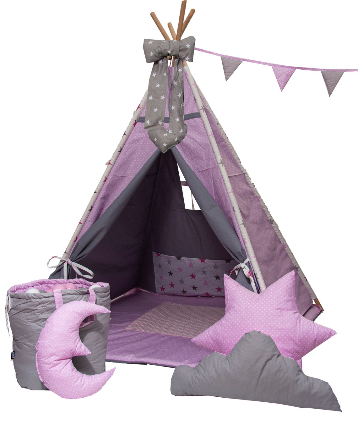 Children's Tent With Stabilizer Play Tent Baby Tent Etsy