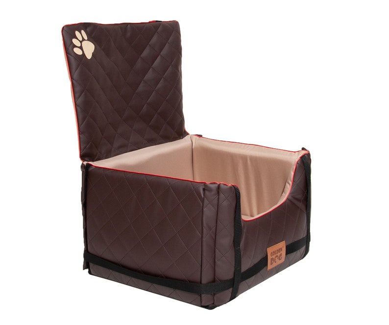 Dog car seat DOG seat LUX COMFORT Dog bed car basket car Etsy